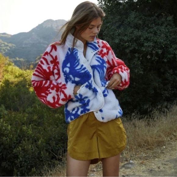 FREE PEOPLE Movement Rocky Ridge Fleece Jacket. - Picture 7 of 7